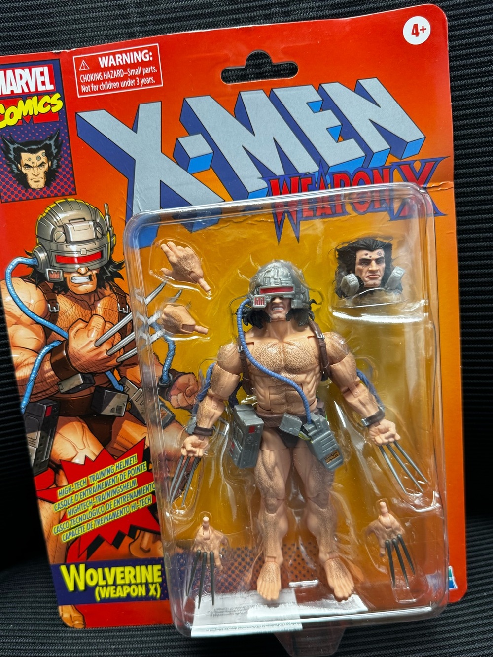 Marvel Wolverine Weapon X Action Figure - interchangeable parts